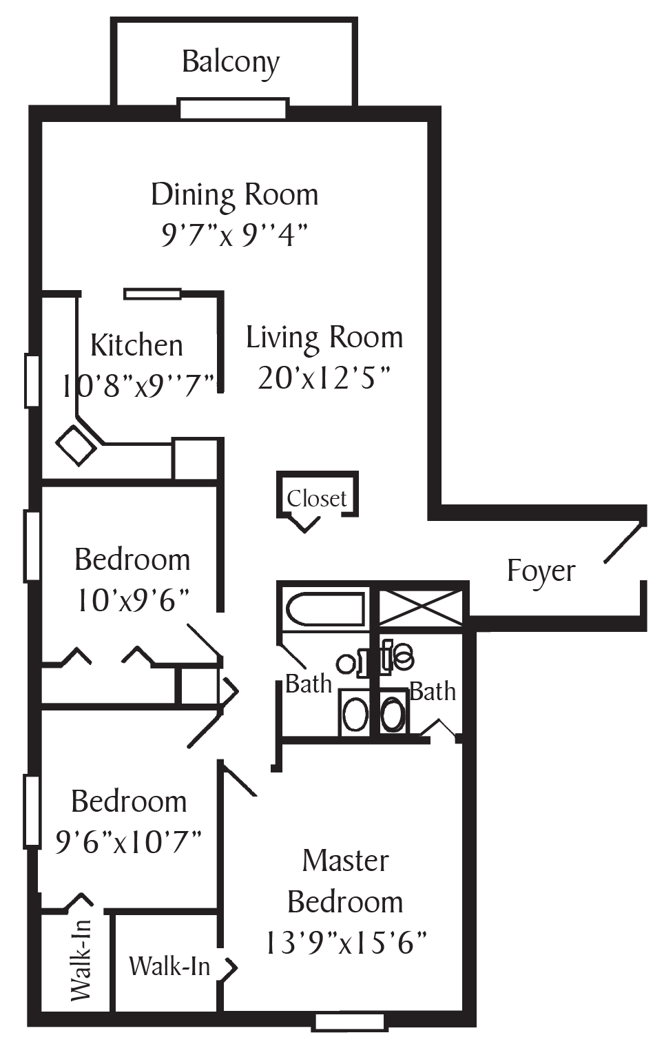 Pittsburgh, PA Apartments Nob Hill Floor Plans